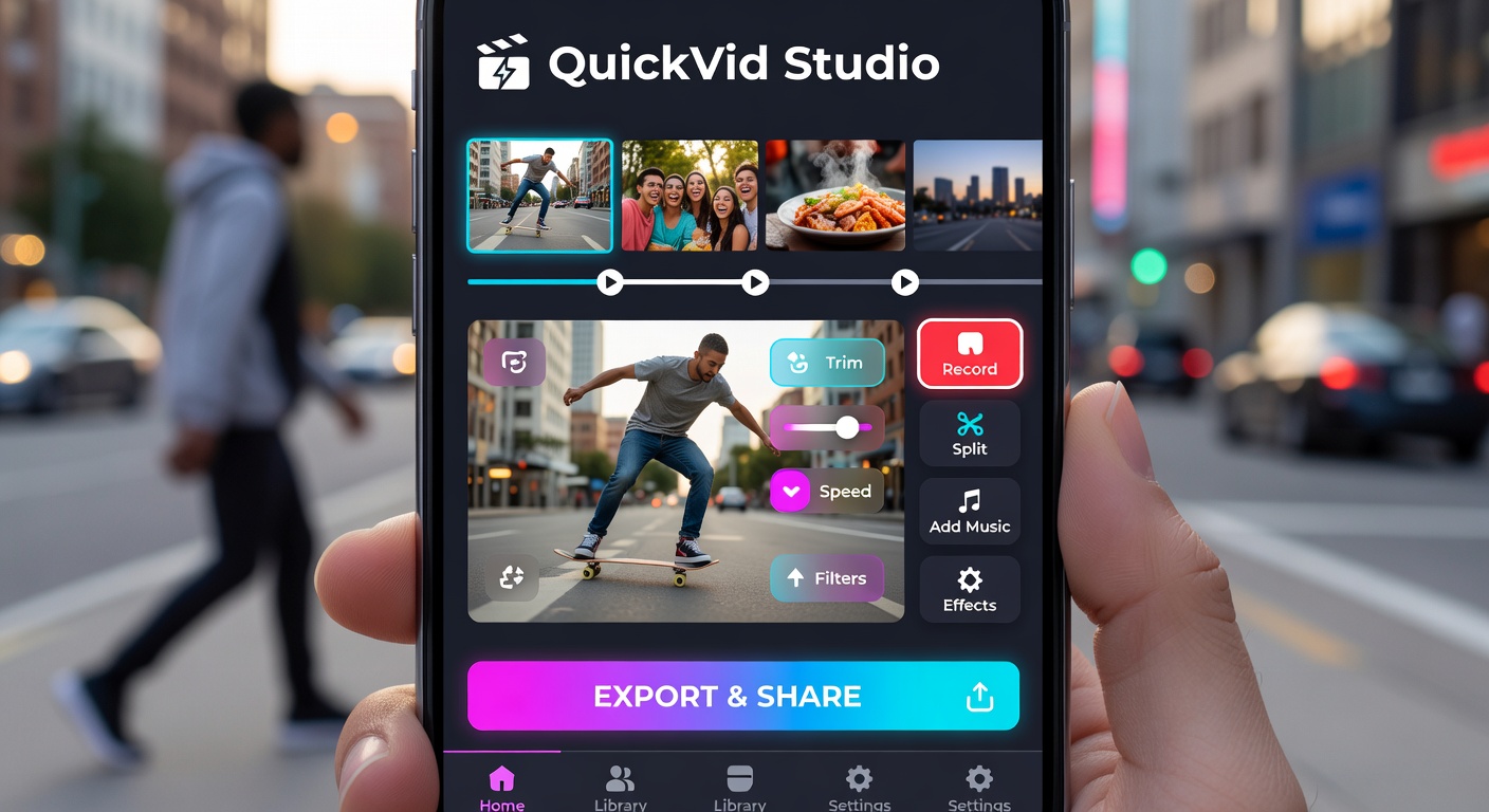 shortformen mobile video creation app